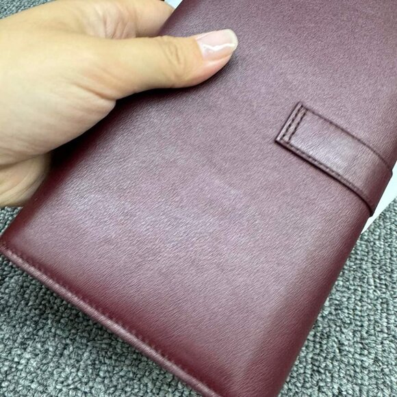 100% Authentic Yves Saint Laurent Leather Wallet - Picture 3 of 10